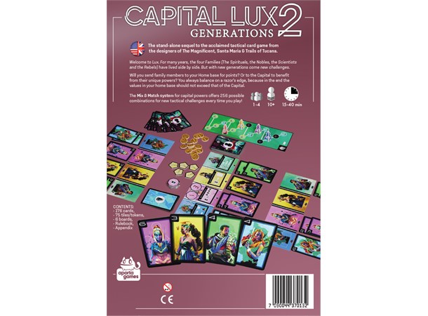 Capital Lux 2 Generations Brettspill