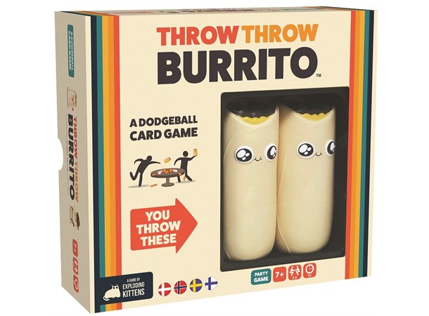Throw Throw Burrito Brettspill - Norsk