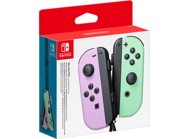 Nintendo Switch Joy-Con Lilla/Grønn Pastel Purple & Pastel Green