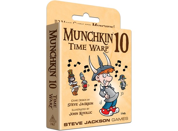 Munchkin 10 Time Warp Expansion Utvidelse til Munchkin